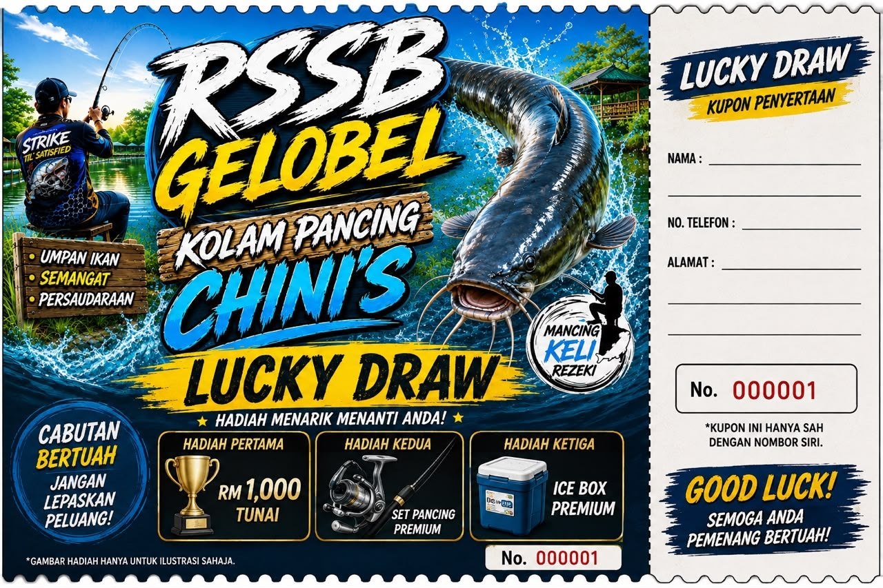Poster sementara satu botol satu peluang